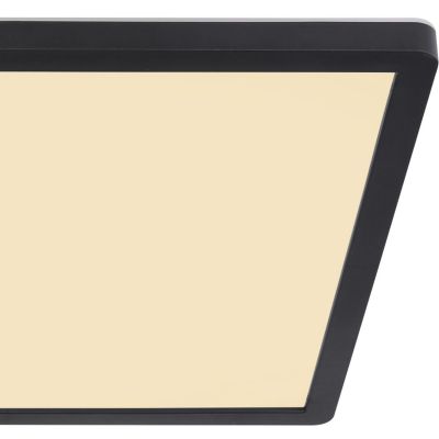 Globo Lighting Sapana plafon 1x24W LED czarny/satynowy 41563-24B