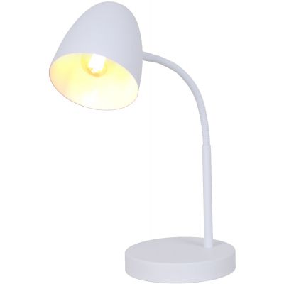 Globo Lighting Jason lampa biurkowa 1x25 W biała 50870107