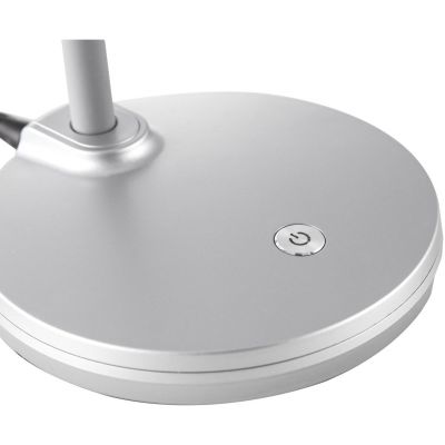 Globo Lighting Carmen lampa biurkowa 1x4,6 W srebrna 52290102