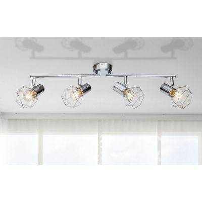 Globo Lighting Xara I lampa podsufitowa 4x40W chrom 54802-4