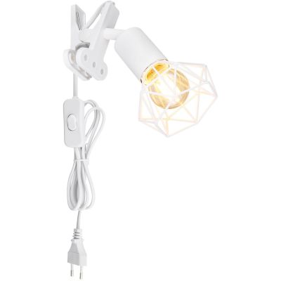 Globo Lighting Xara I kinkiet 1x40 W biały 54802WK