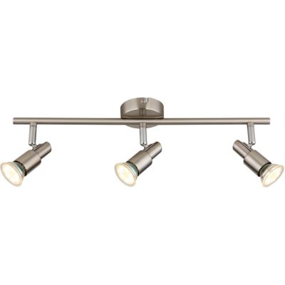 Globo Lighting Kinley kinkiet 3x3 W nikiel 57385-3