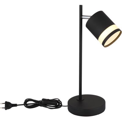 Globo Lighting Lucero lampa biurkowa 1x7 W czarna-opal 57852T