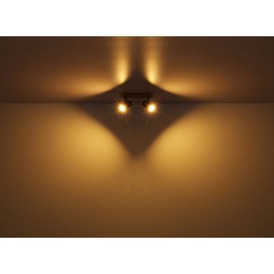 Globo Lighting Robby kinkiet 2x35W czarny mat/chrom 57911-2B