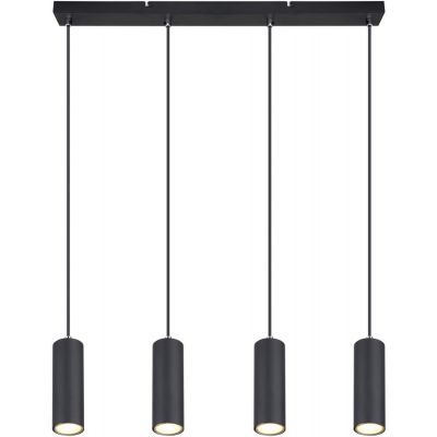 Globo Lighting Robby lampa wisząca 4x35W czarny mat 57911-4HB