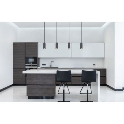 Globo Lighting Robby lampa wisząca 1x35W grafit/drewno 57911HG