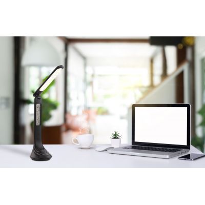 Globo Lighting Tyrell inteligentna lampa biurkowa 1x4 W czarna 58329B