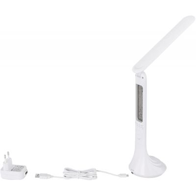 Globo Lighting Tyrell inteligentna lampa biurkowa 1x4 W biała 58329W