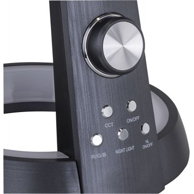 Globo Lighting Mitti lampka RGB 1x8 W czarna 58376B