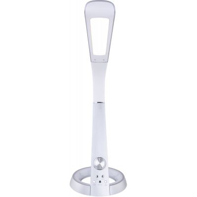 Globo Lighting Mitti lampka RGB 1x8 W biała-srebrna 58376S