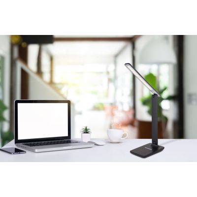 Globo Lighting Bulla lampa biurkowa 1x5 W czarna 58400S