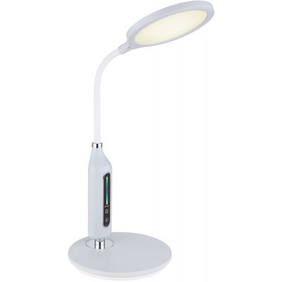 Globo Lighting Fruggy lampa biurkowa 1x9 W chrom-szara 58435G