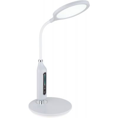 Globo Lighting Fruggy lampa biurkowa 1x9 W chrom-szara 58435G