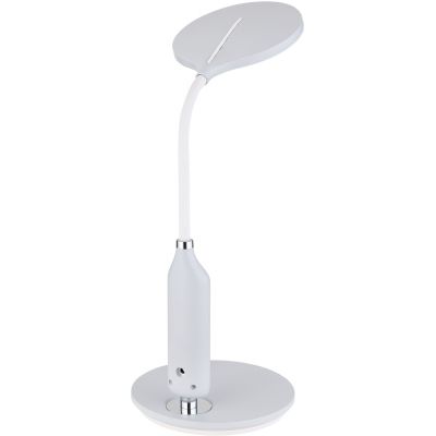 Globo Lighting Fruggy lampa biurkowa 1x9 W chrom-szara 58435G