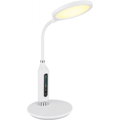 Globo Lighting Fruggy lampa biurkowa 1x9 W biała-chrom 58435W