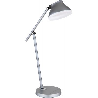 Globo Lighting Halvar lampa biurkowa 1x8 W biała-szara 58437G