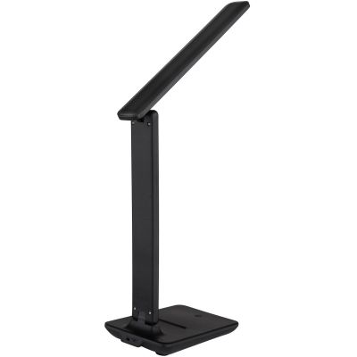 Globo Lighting Brighton lampa biurkowa 1x4 W czarna-opal 58439SA