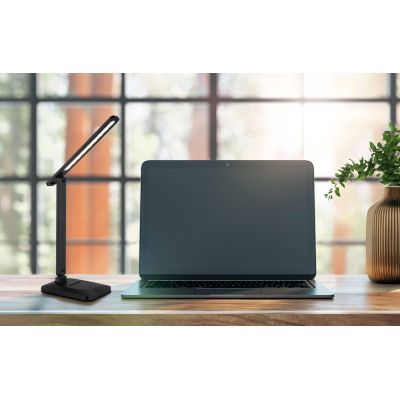 Globo Lighting Lorna lampa biurkowa 1x3 W czarna-opal 58481S