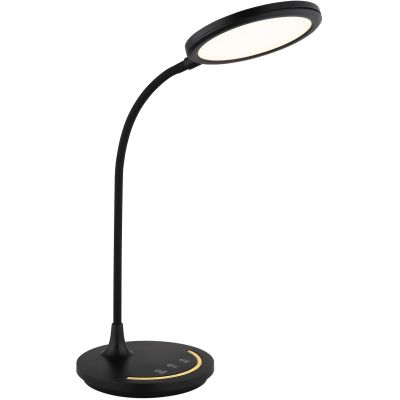 Globo Lighting lampa biurkowa 1x12 W czarna-opal 58483