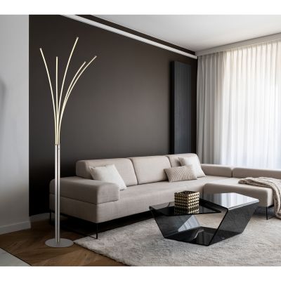 Globo Lighting Bizzy lampa stojąca 1x36 W nikiel 59229N