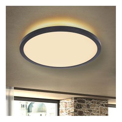 Globo Lighting Sapana plafon 1x18W LED czarny/satynowy 41562-18B