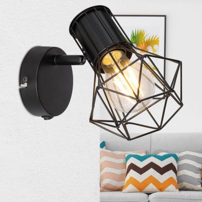 Globo Lighting Priska kinkiet 1x40W czarny 54017-1