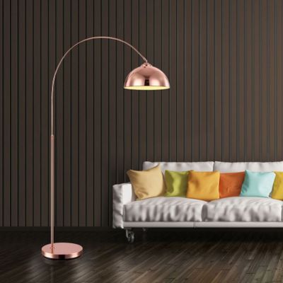 Globo Lighting Newcastle lampa stojąca 1x40W miedziana 58227C