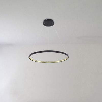 Globo Lighting Ralph lampa wisząca 1x29W LED czarny mat/opal 67192-29B