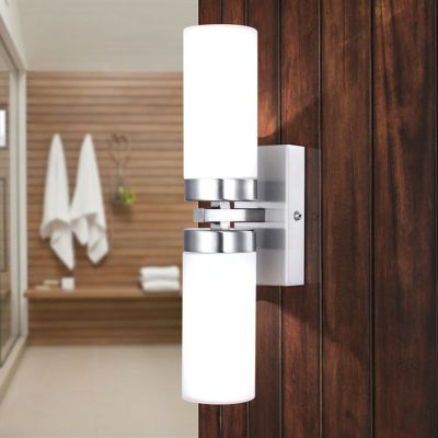 Globo Lighting Space kinkiet 2x40W nikiel/opal 7816