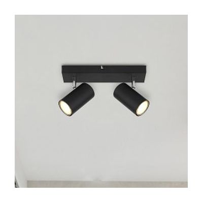 Globo Lighting Robby lampa podsufitowa 2x35 W czarna-chrom 57911-2B