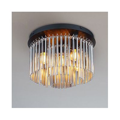 Globo Lighting Gorley lampa podsufitowa 5x40 W czarna-przydymiona 15698D