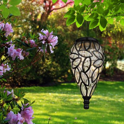 Globo Lighting Solar lampa wisząca zewnętrzna 1x0,06 W czarna 36131