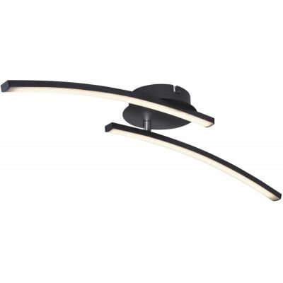 Globo Lighting Tansy I lampa podsufitowa 1x12W LED czarny mat/opal 67129-12