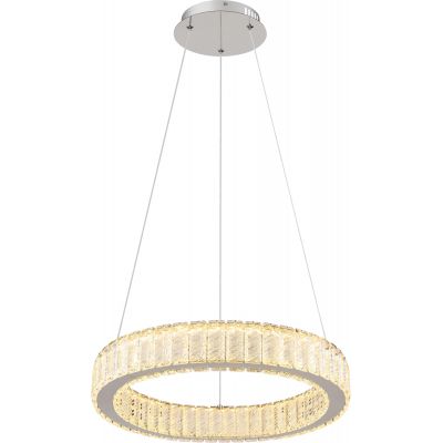 Globo Lighting Mucky lampa wisząca 1x50W chrom/kryształ 67162-50