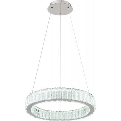 Globo Lighting Mucky lampa wisząca 1x50W chrom/kryształ 67162-50