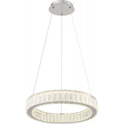 Globo Lighting Mucky lampa wisząca 1x50W chrom/kryształ 67162-50