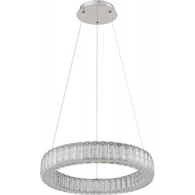 Globo Lighting Mucky lampa wisząca 1x50W chrom/kryształ 67162-50