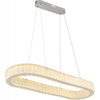 Globo Lighting Mucky lampa wisząca 1x58W chrom/kryształ 67162-58