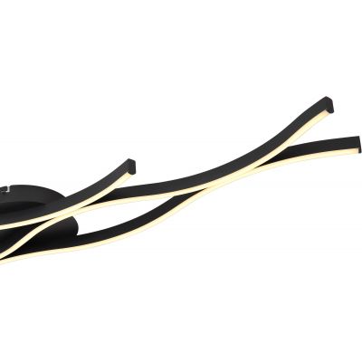 Globo Lighting Geronimo lampa podsufitowa 3x35W czarny mat 67206D