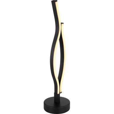 Globo Lighting Geronimo lampa stołowa 2x12W czarny mat 67206T