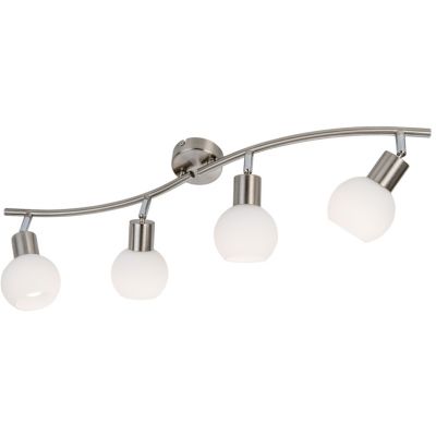 Globo Lighting Loxy kinkiet 4x5 W biały-nikiel 871604016X