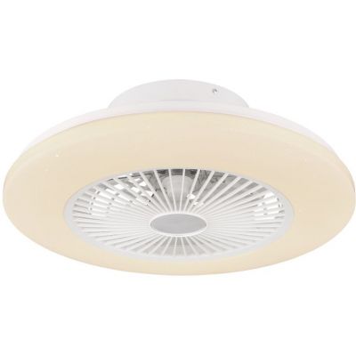 Globo Lighting Travo lampowentylator podsufitowy 1x30 W biała 03628