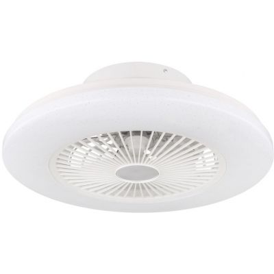 Globo Lighting Travo lampowentylator podsufitowy 1x30 W biała 03628