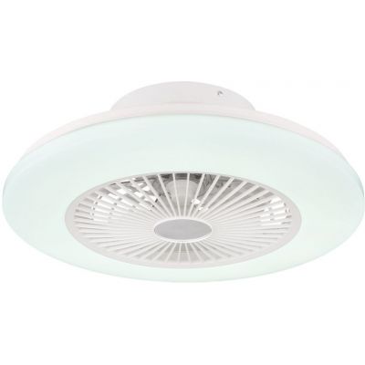 Globo Lighting Travo lampowentylator podsufitowy 1x30 W biała 03628