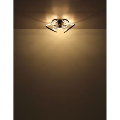 Globo Lighting Travo lampowentylator podsufitowy 1x30 W czarny mat 03638