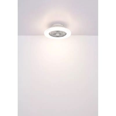 Globo Lighting Corusso lampowentylator podsufitowy 1x40 W biała-chrom 03654