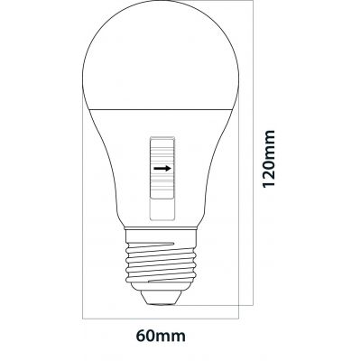 Globo Lighting Bulb żarówka LED 1x9 W K E27 10615