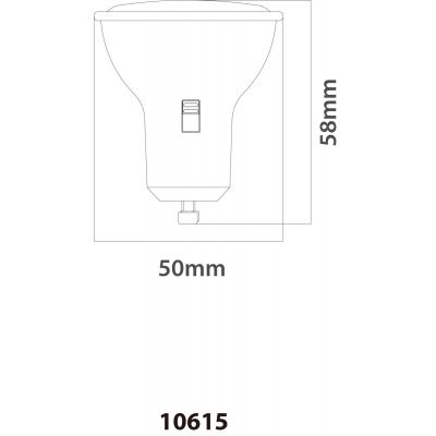 Globo Lighting żarówka LED 1x5 W 0 K GU10 10805