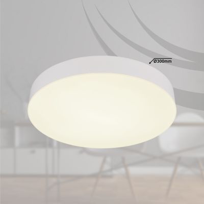 Globo Lighting Matthew plafon 1x24 W biały 12384-24W