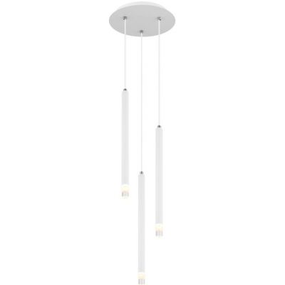 Globo Lighting Ryan lampa wisząca 3x4 W biała 15629W-3